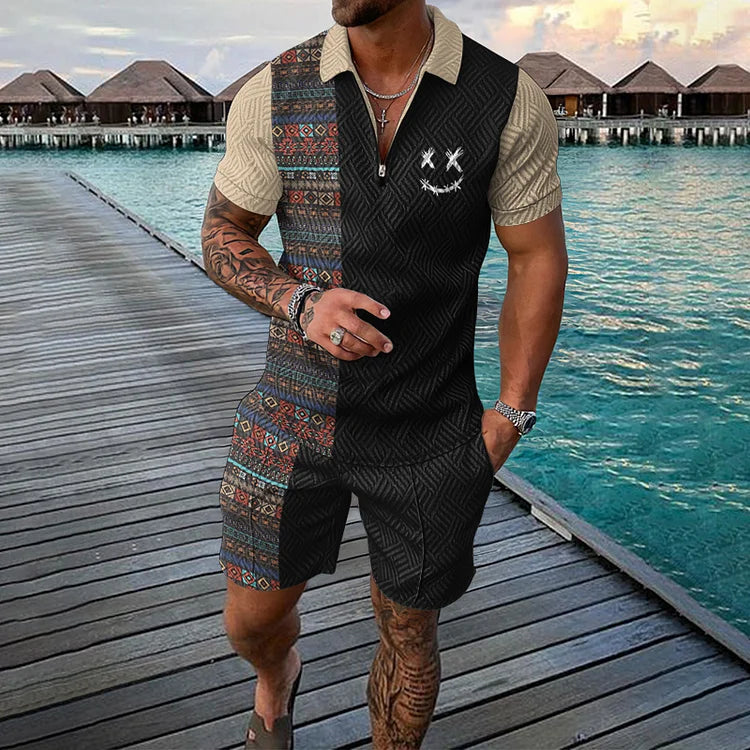 Tijdreiziger Poloshirt & Shorts