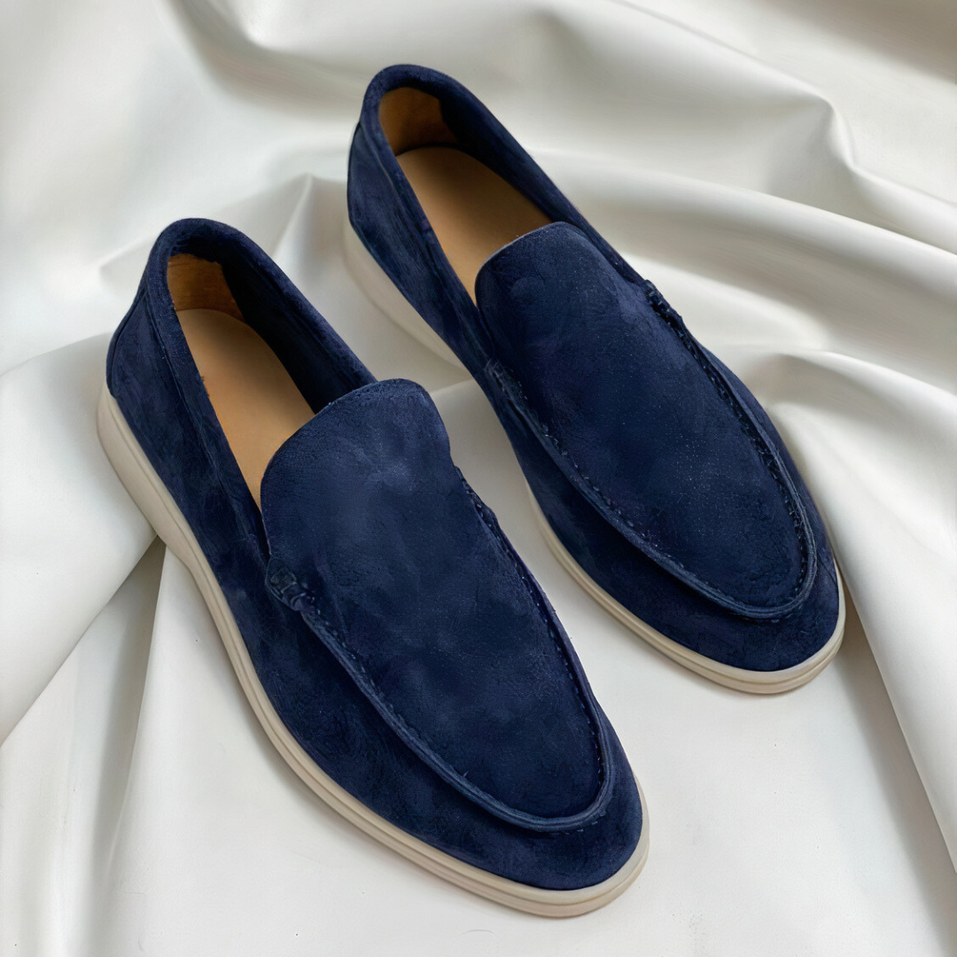 Heren Loafers – Suède – Slip-on – Ronde Neus – Comfortabel en Veelzijdig Design