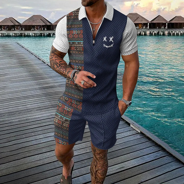 Tijdreiziger Poloshirt & Shorts