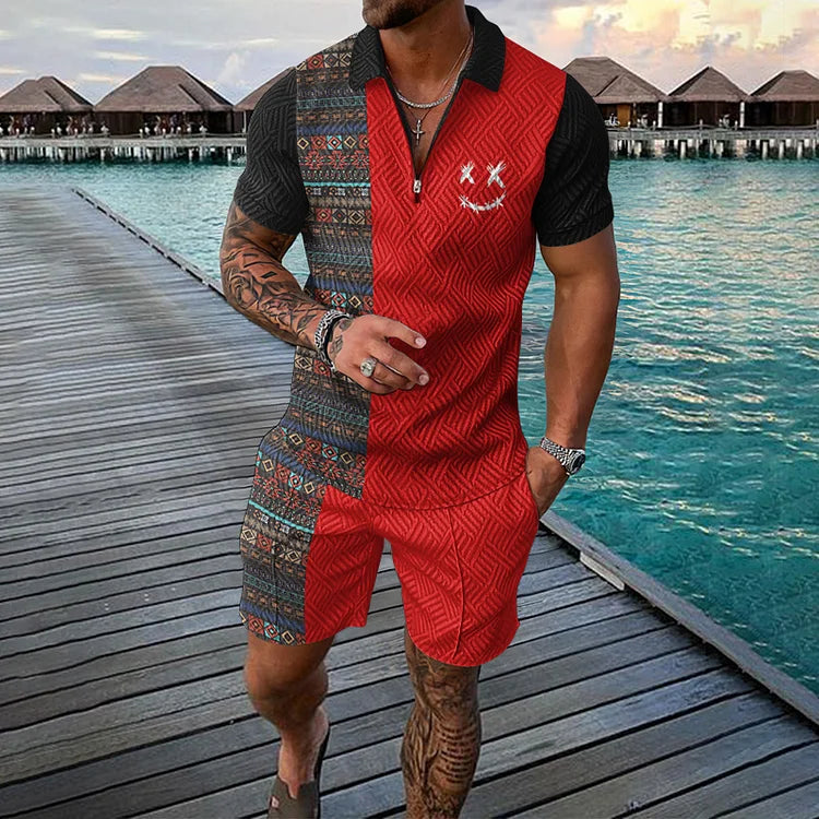Tijdreiziger Poloshirt & Shorts