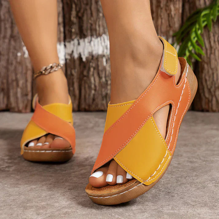 LOTTE - ORTHOPEDISCHE SANDALEN MET HIELONDERSTEUNING
