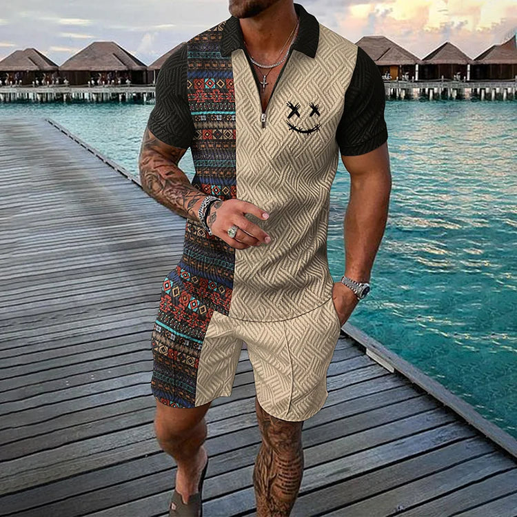 Tijdreiziger Poloshirt & Shorts