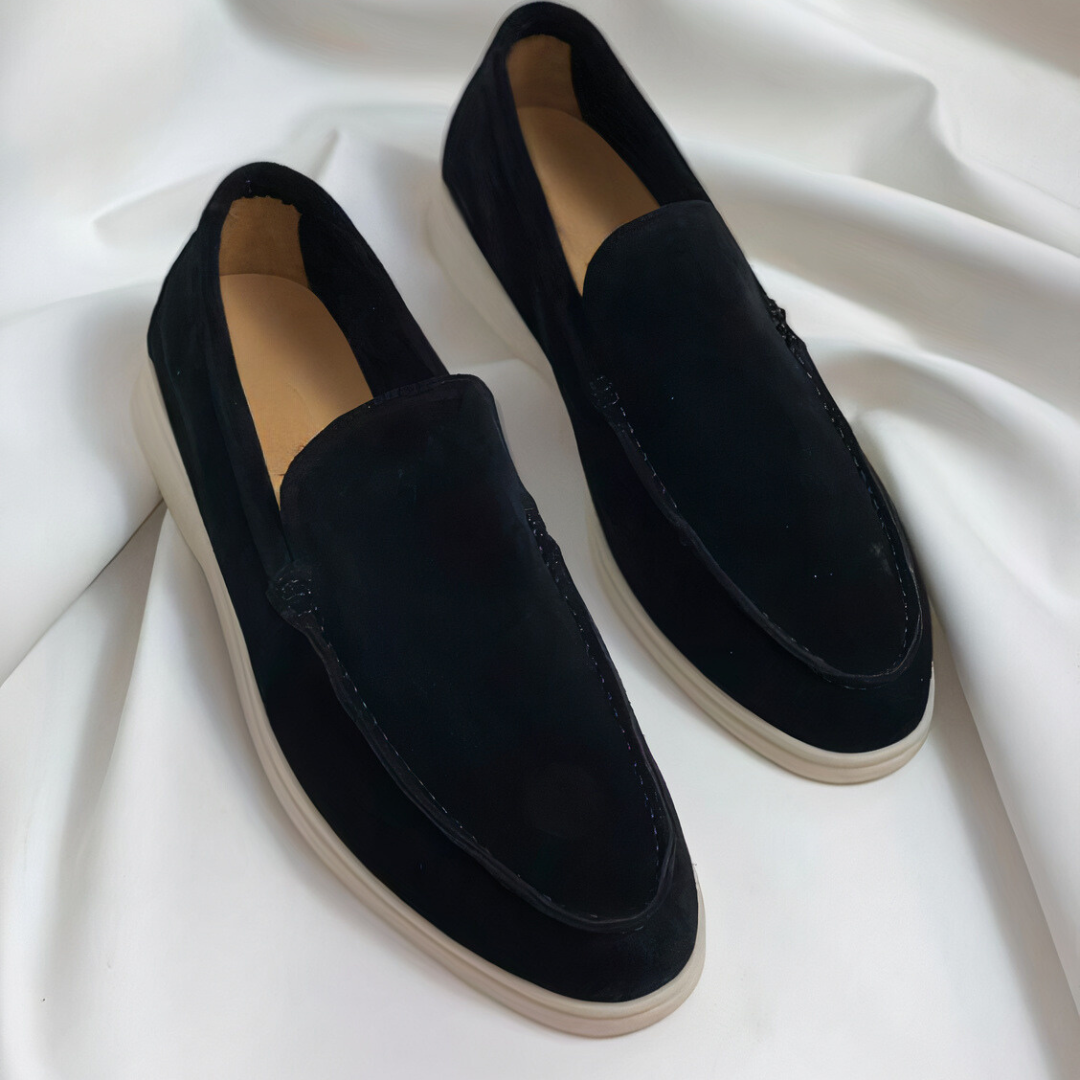 Heren Loafers – Suède – Slip-on – Ronde Neus – Comfortabel en Veelzijdig Design