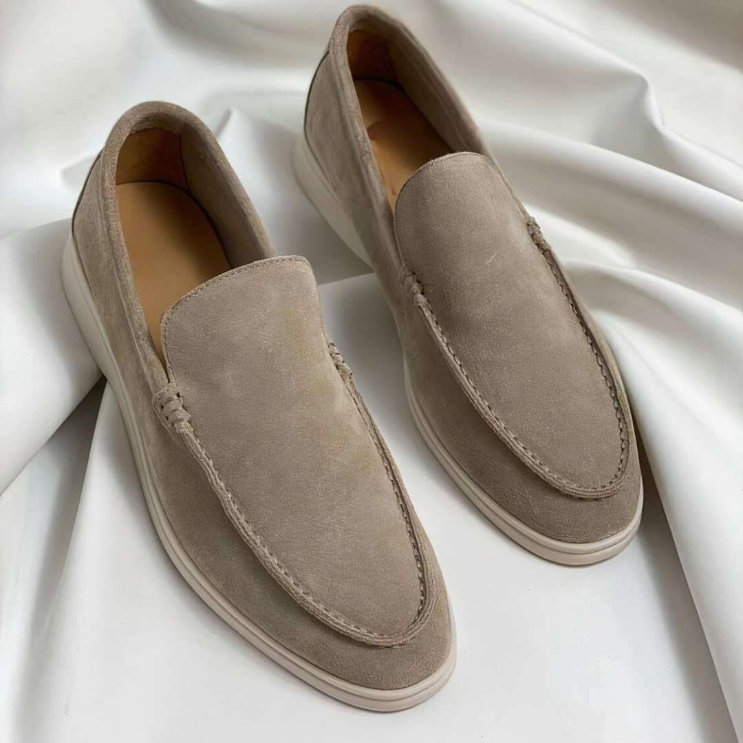 Heren Loafers – Suède – Slip-on – Ronde Neus – Comfortabel en Veelzijdig Design