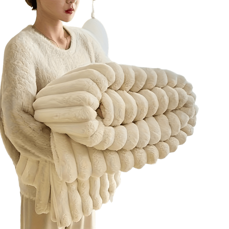 Pluche Dubbel-Laags Comfort Deken