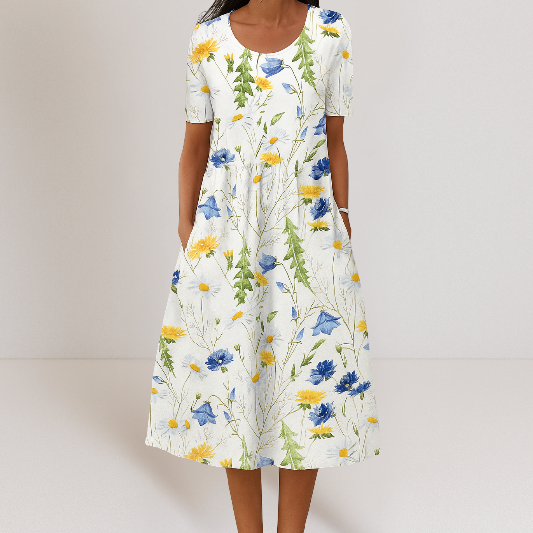 Amandine | Elegante buikbeddekende jurk