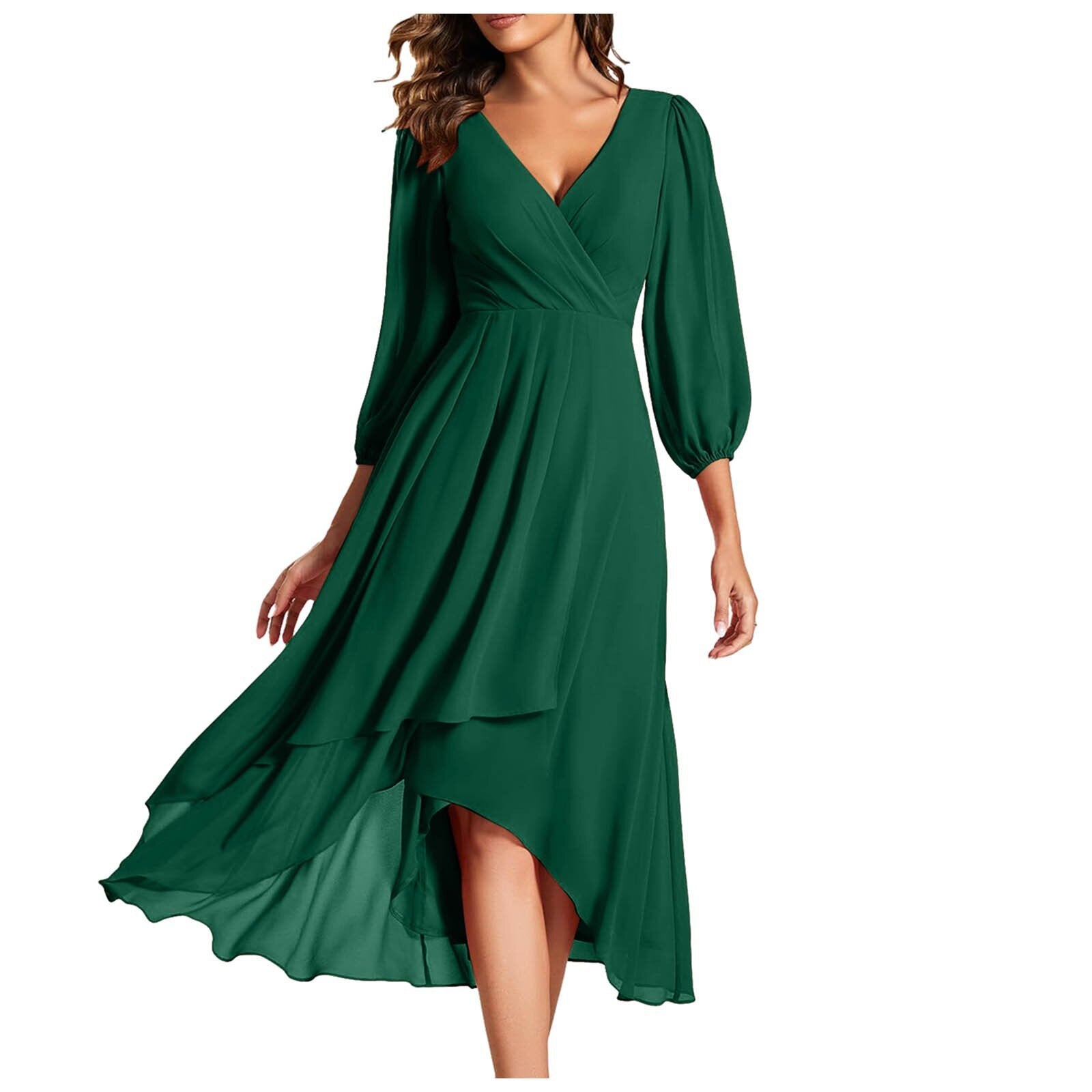 Karin | Elegante V-hals jurk
