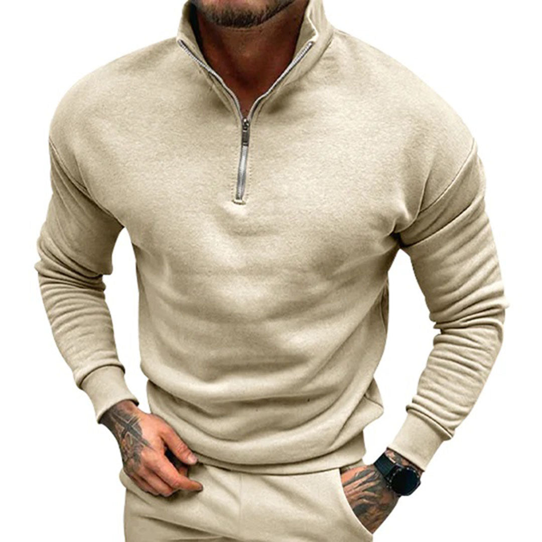 LAVELLA - Heren Half-Zip Trui