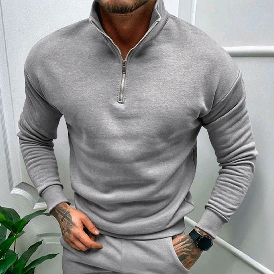 LAVELLA - Heren Half-Zip Trui