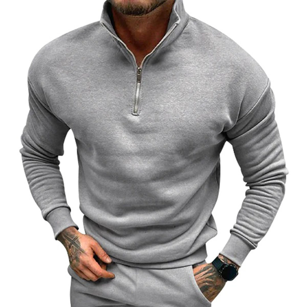 LAVELLA - Heren Half-Zip Trui