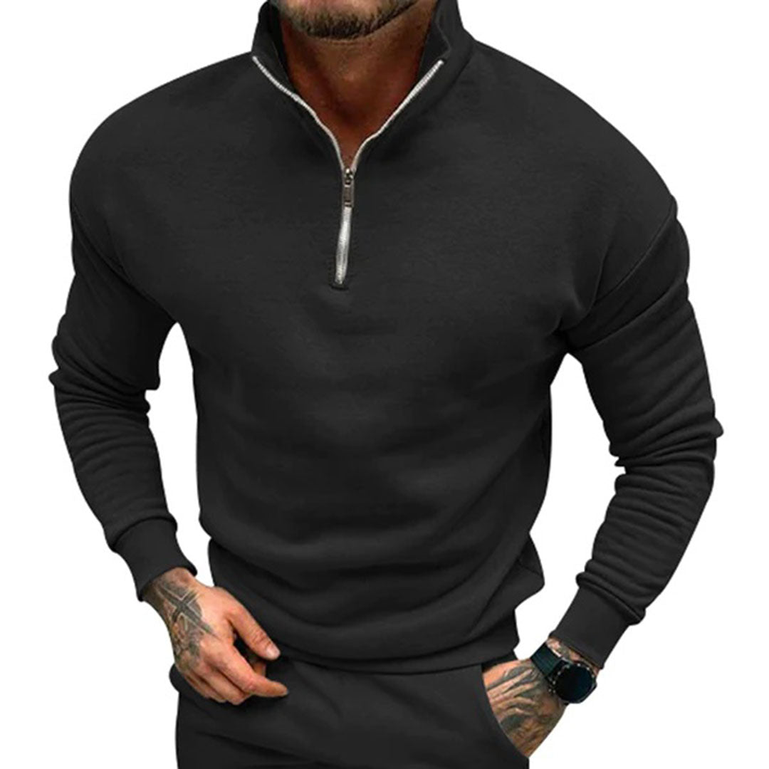 LAVELLA - Heren Half-Zip Trui