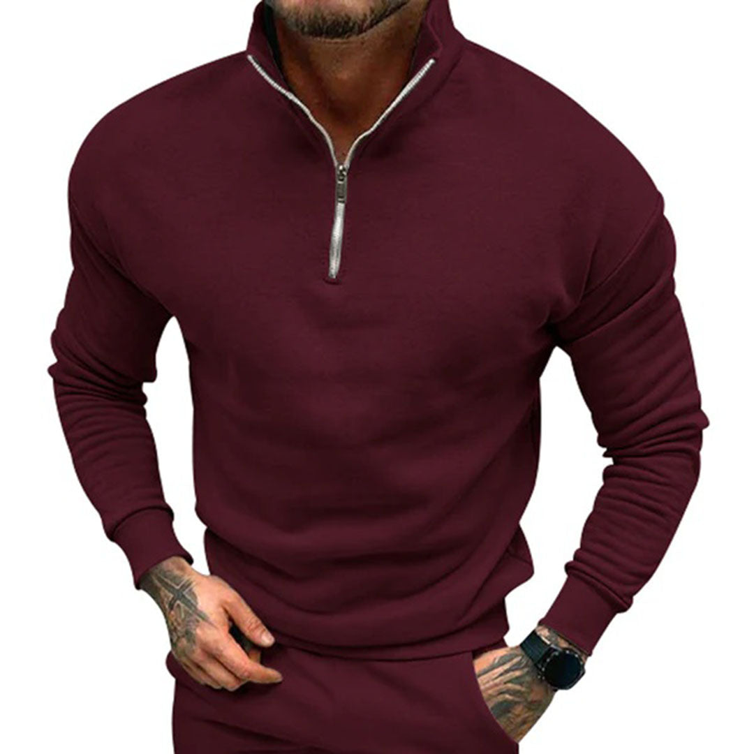 LAVELLA - Heren Half-Zip Trui