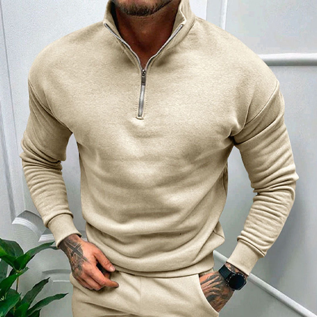 LAVELLA - Heren Half-Zip Trui