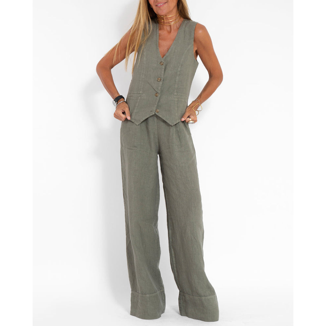 Mouwloze Top en Broek voor Dames