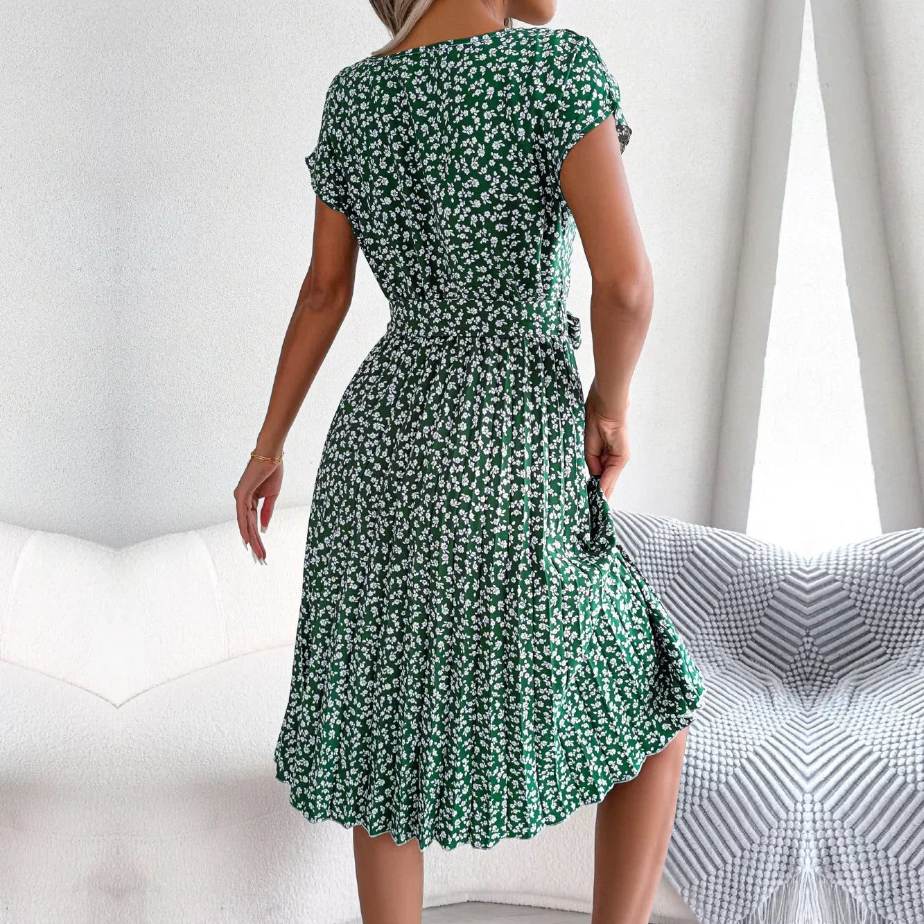 Saskia | Elegante Bloemenjurk