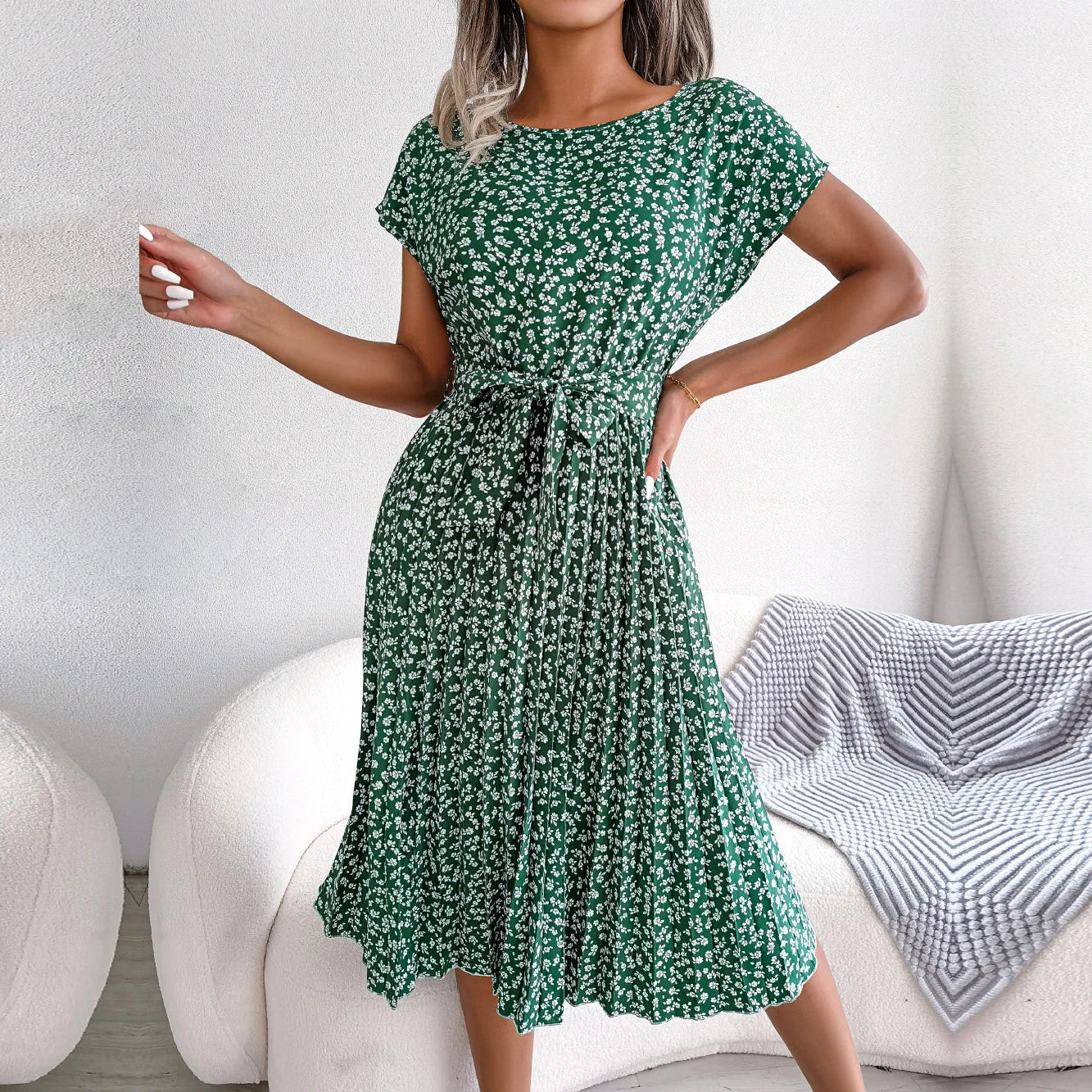 Saskia | Elegante Bloemenjurk